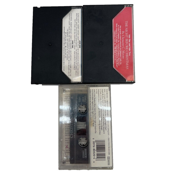 Mixed Lot Of 3 Christmas Music Cassette Tapes - Picture 3 of 9